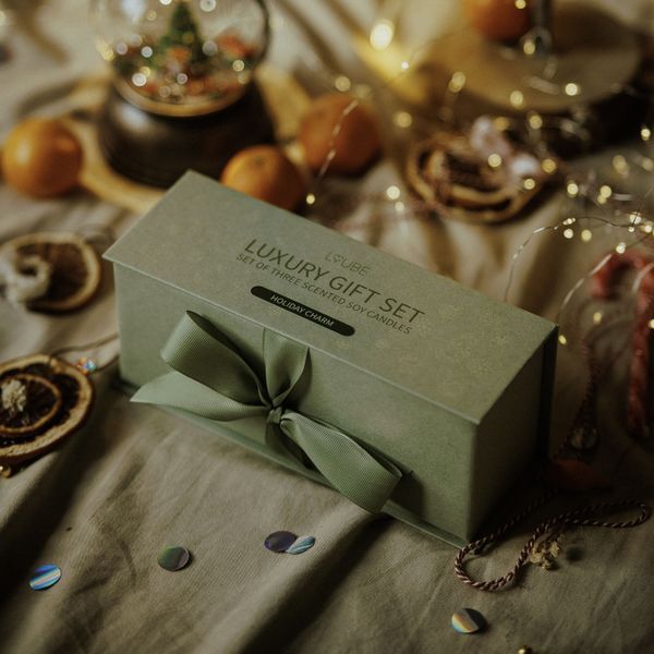 Подарунковий бокс з 3 свічок GIFT3CA фото